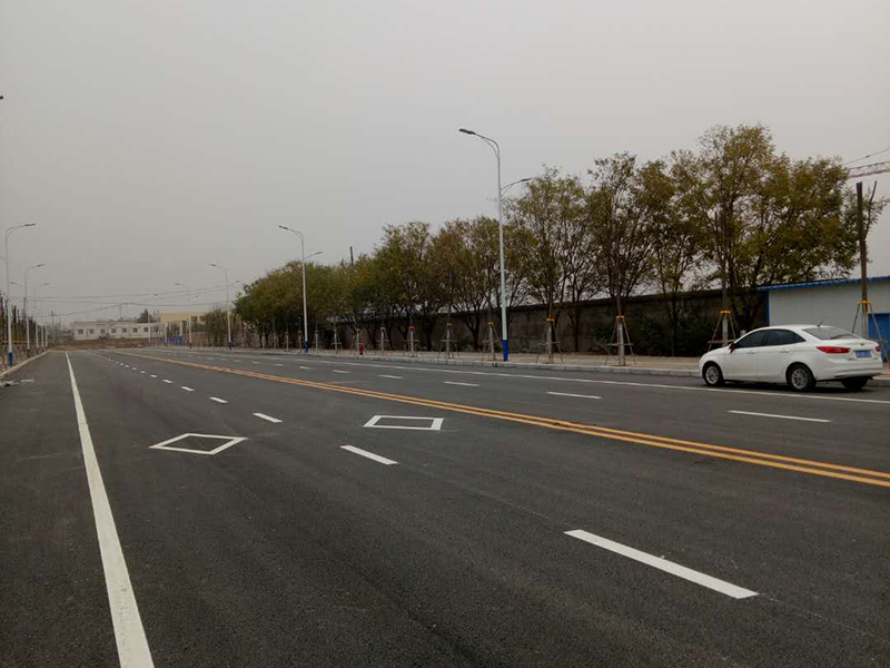 宋元瓷規(guī)劃二路道路、綠化及配套設(shè)施實(shí)景圖